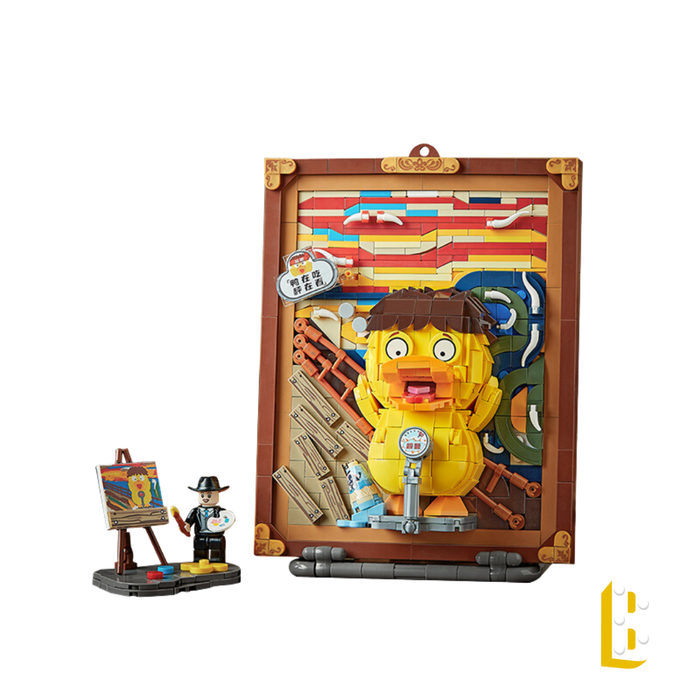Les tableaux décalés - Le canard surpris