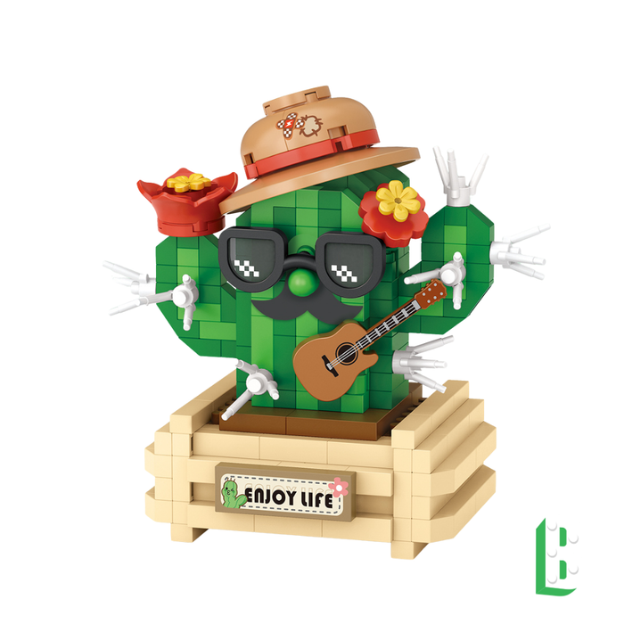 Le cactus guitariste