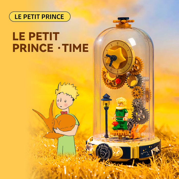 Le Petit Prince® Le globe du temps qui passe avec le Petit Prince