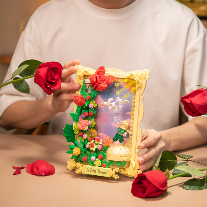 Le Petit Prince® Cadre 3D de la Rose