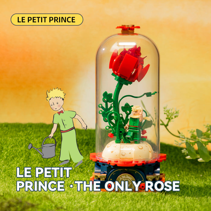 Le Petit Prince® Le globe de la Rose éternelle