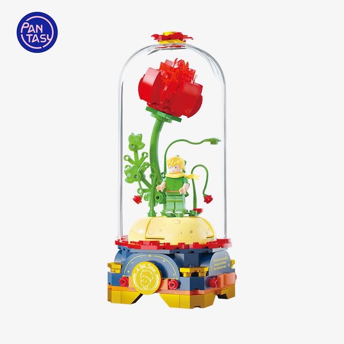 Le Petit Prince® Le globe de la Rose éternelle