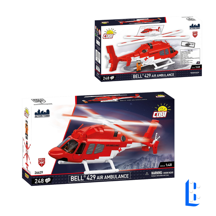 L'hélicoptère de l'ambulance Bell407