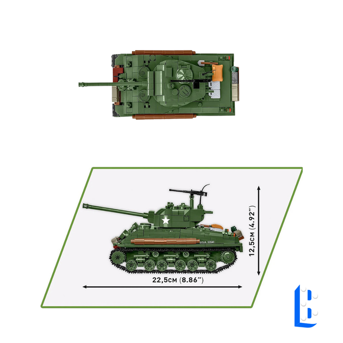 Char Sherman M4A1E8 (76)W