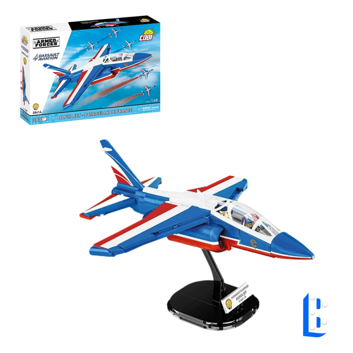 L'alfa Jet de la patrouille de France