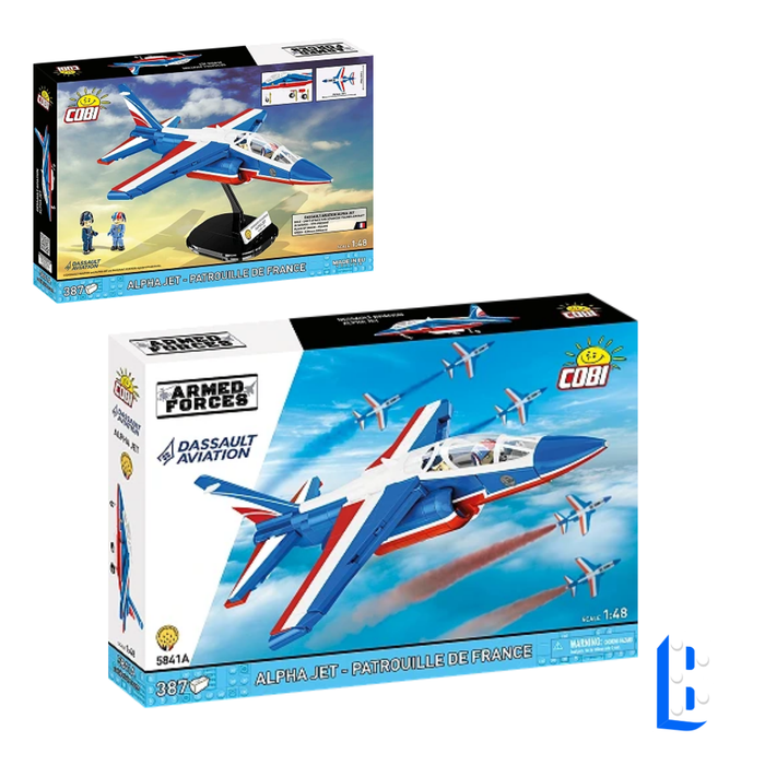 L'alfa Jet de la patrouille de France