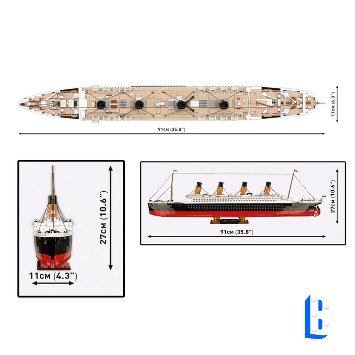 R.M.C Titanic échelle 1:300