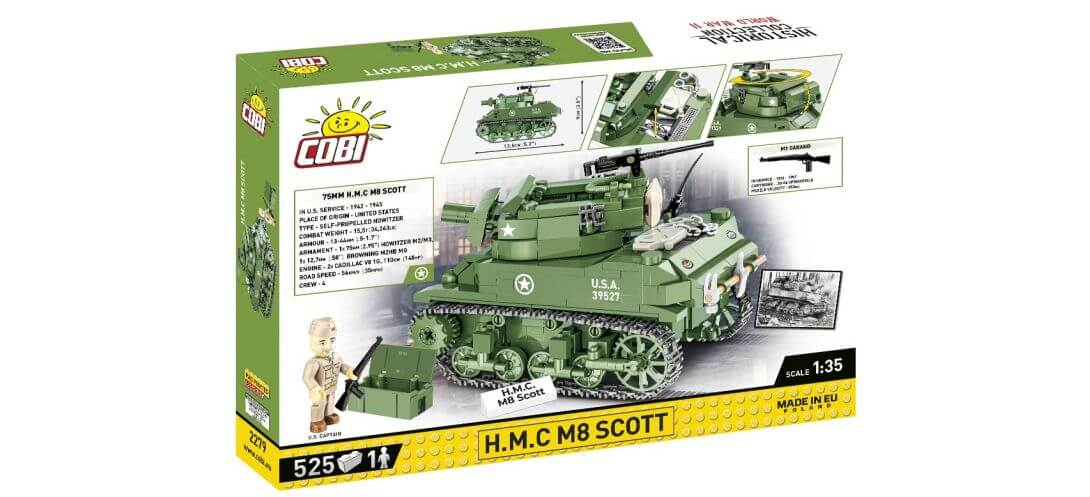 Char H.M.C. M8 Scott - USA