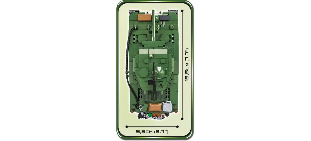 Char Sherman M4A3E2 Jumbo - USA