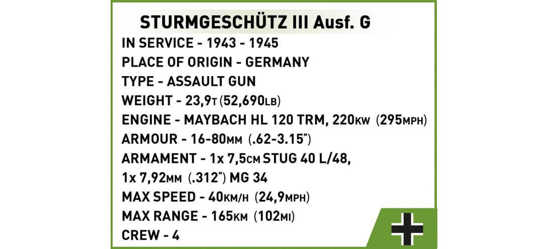 Char Sturmgeschutz III Ausf. G - Allemagne