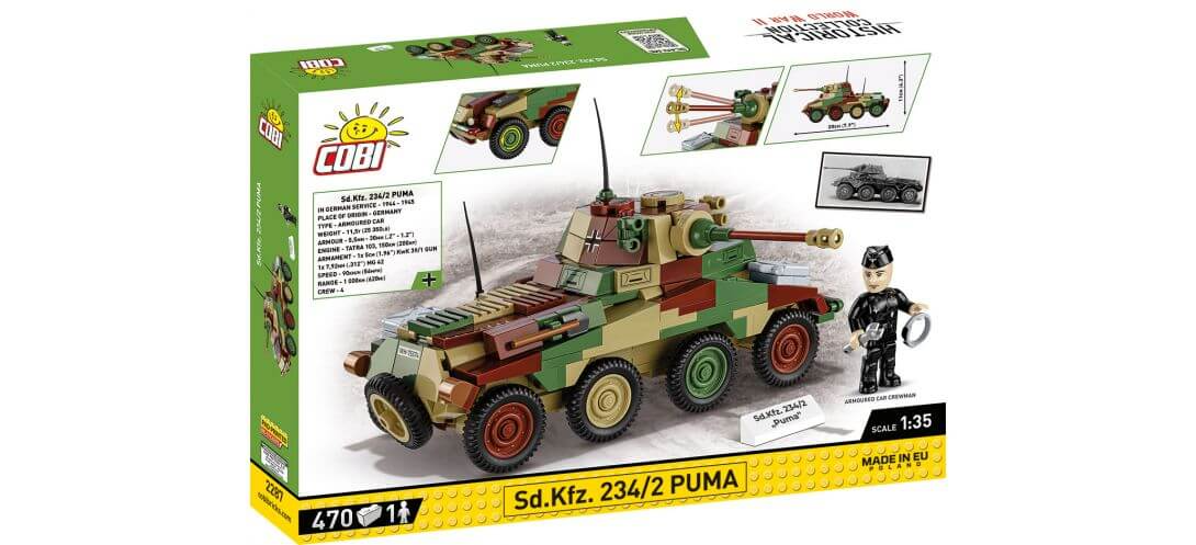 Char Sd.Kfz 234/2 Puma - Allemagne