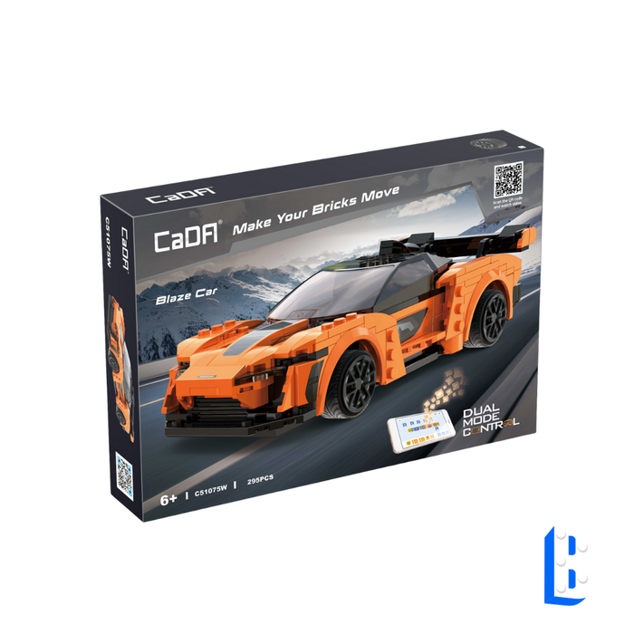 51075 La voiture de course orange