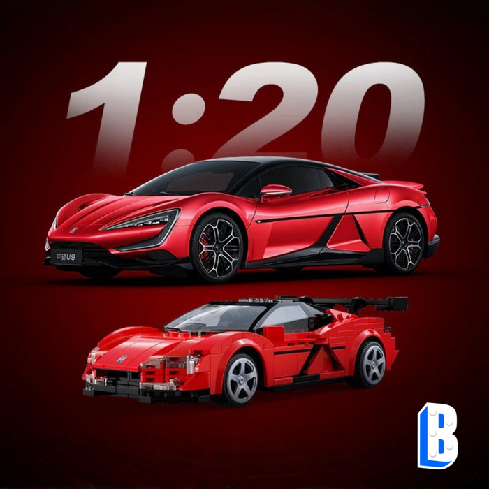 BYD YangWang U9 RC échelle 1:20
