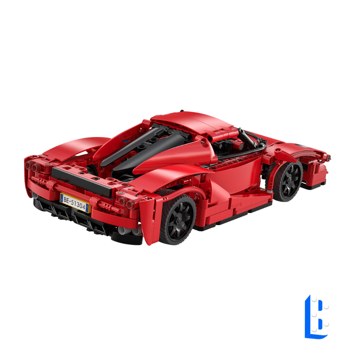 51304 La voiture de sport rouge