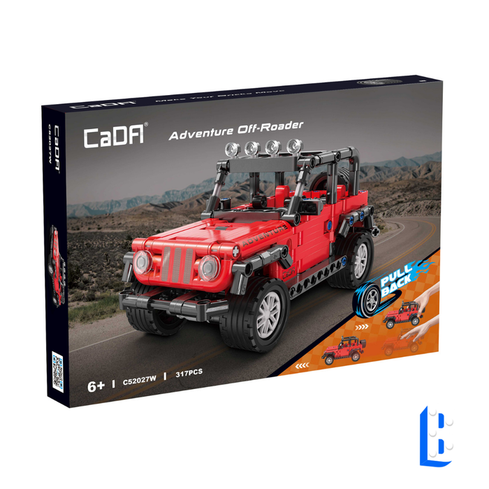 52027 Le 4x4 rouge - Pull back