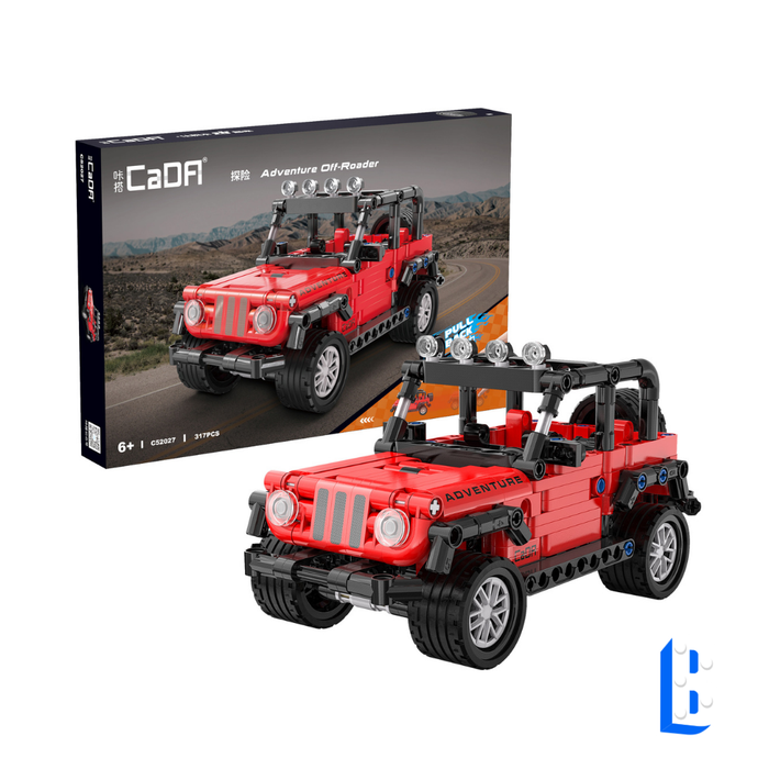 52027 Le 4x4 rouge - Pull back