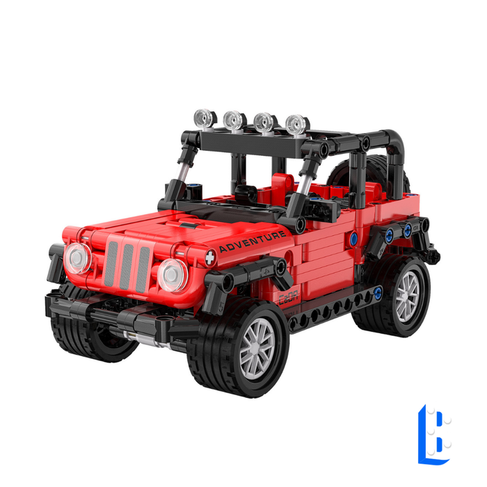 52027 Le 4x4 rouge - Pull back