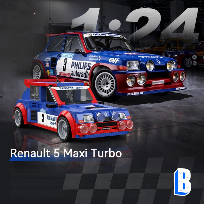 Renault 5 Maxi Turbo échelle 1:24