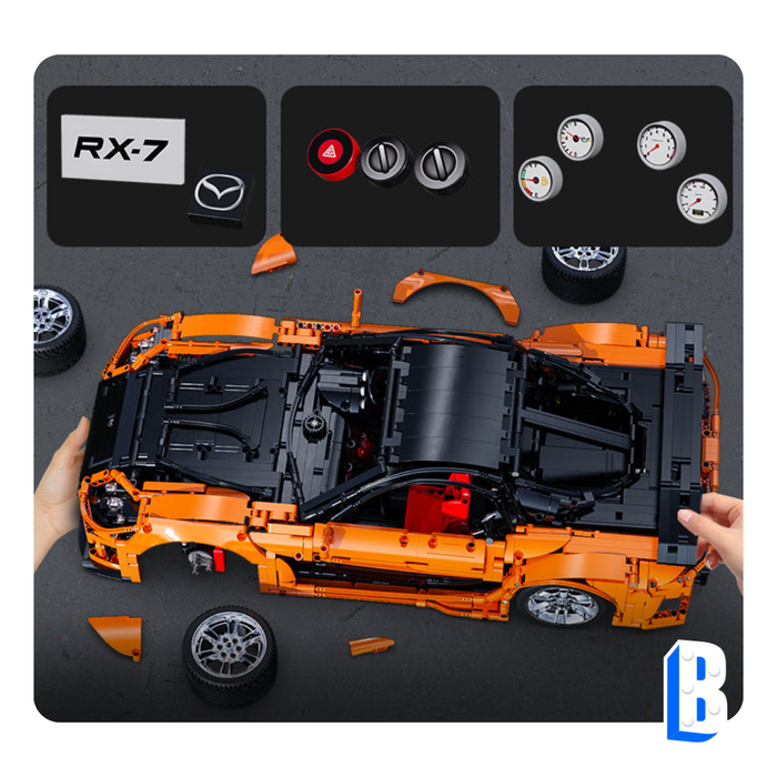 Mazda RX-7 échelle 1:8