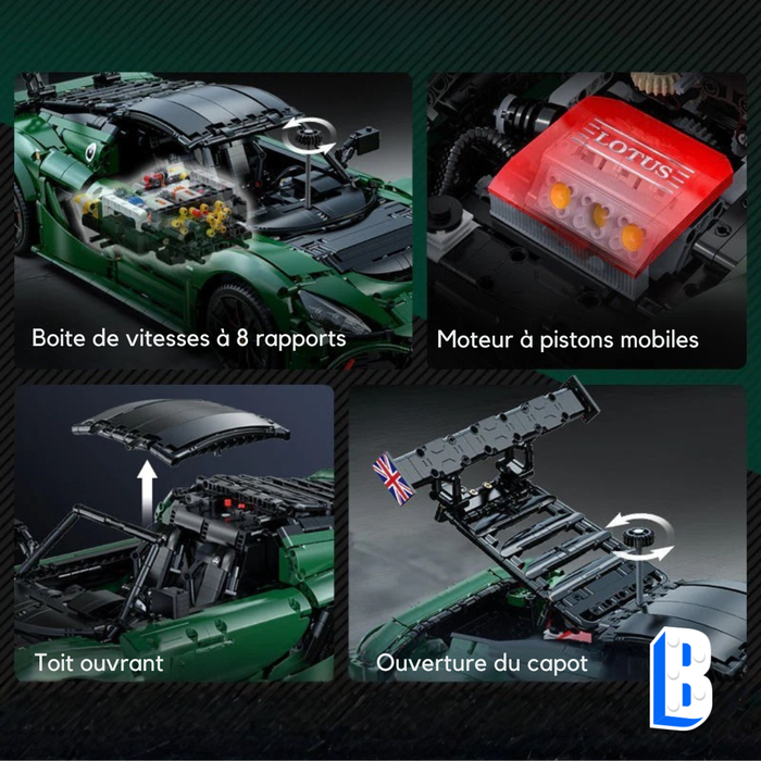 Lotus Exige Cup 430 échelle 1:8