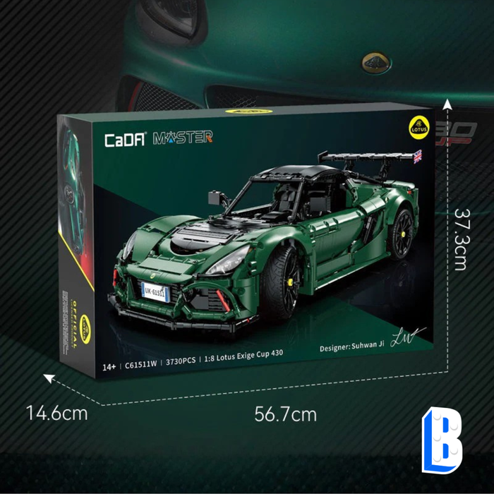Lotus Exige Cup 430 échelle 1:8