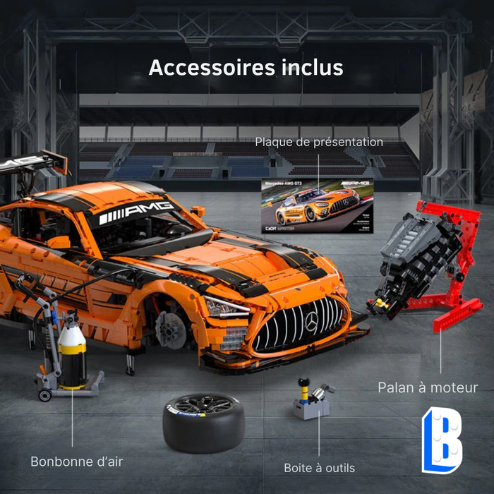 Mercedes AMG GT3 échelle 1:8