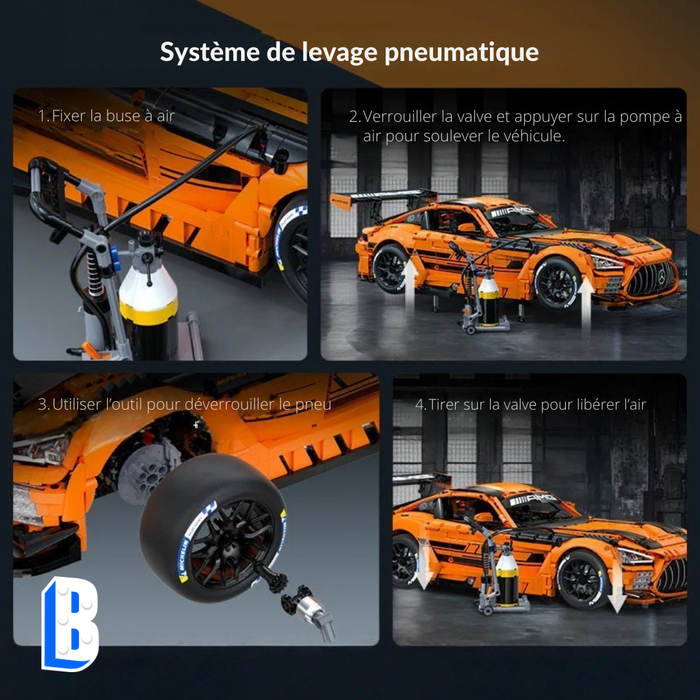 Mercedes AMG GT3 échelle 1:8