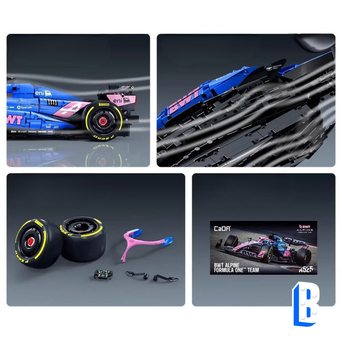 Alpine F1 A525 échelle 1:8