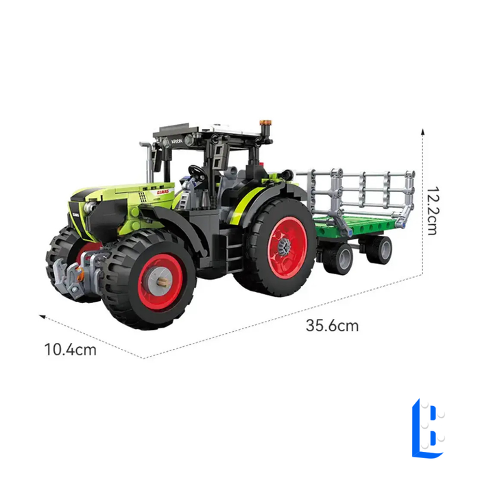 Claas Le tracteur et sa remorque Arion