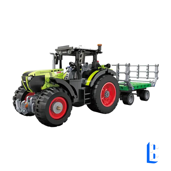 Claas Le tracteur et sa remorque Arion