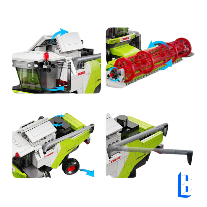 Claas La moissonneuse batteuse Dominator