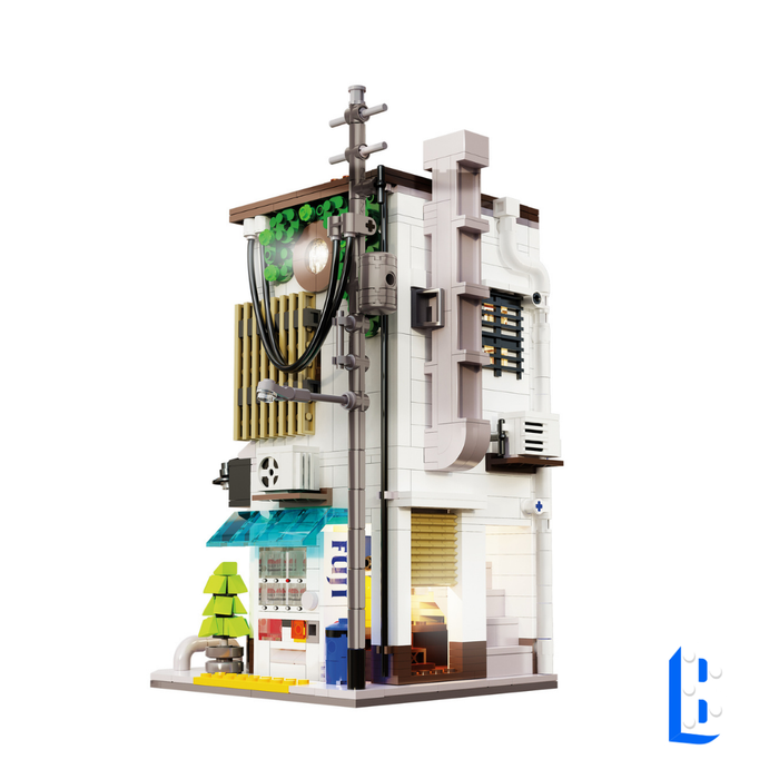 Immeuble blanc