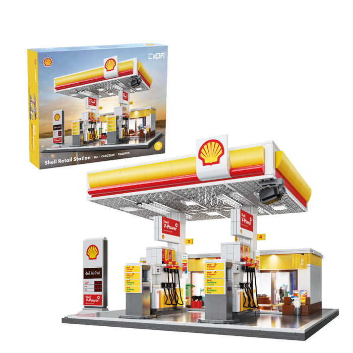 La station essence Shell