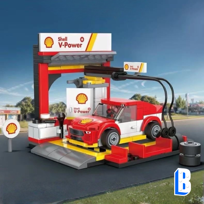Shell Le stand de course