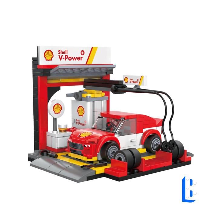 Shell Le stand de course