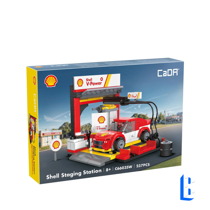 Shell Le stand de course