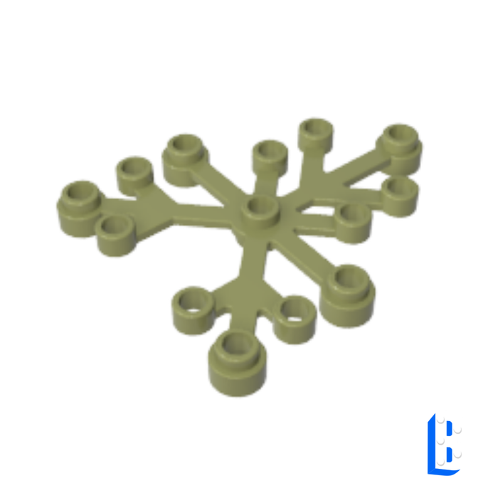 Feuillage 6x5 - Olive Green