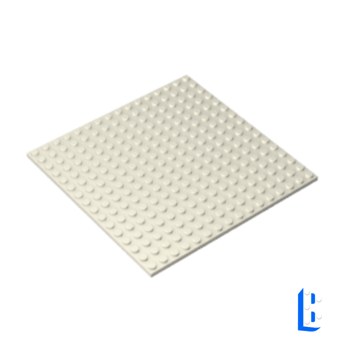 Plate 16x16 White