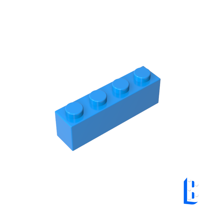 Brique 1x4 - Dark Azure