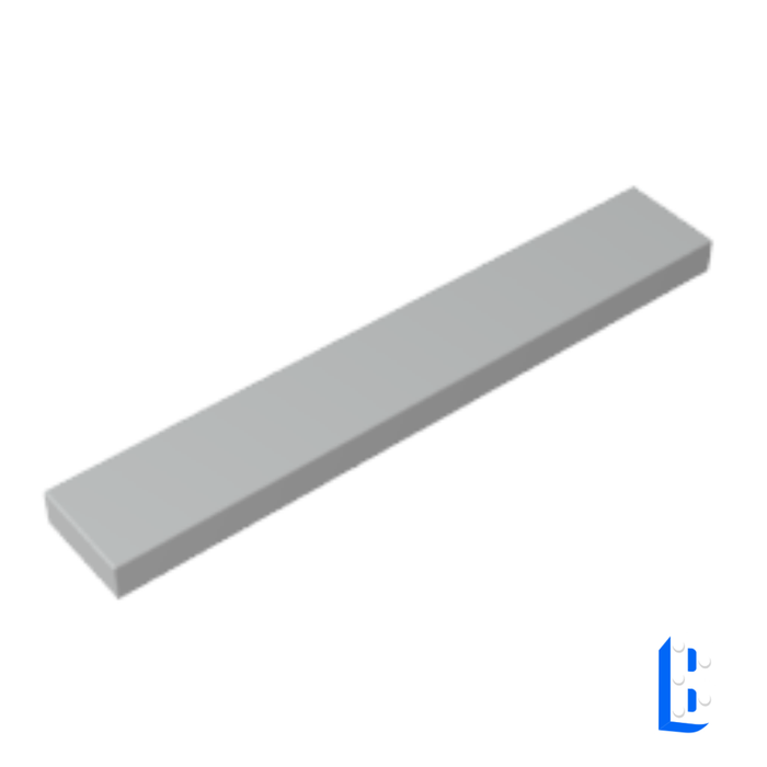 Tile 1x6 - Light Bluish Gray