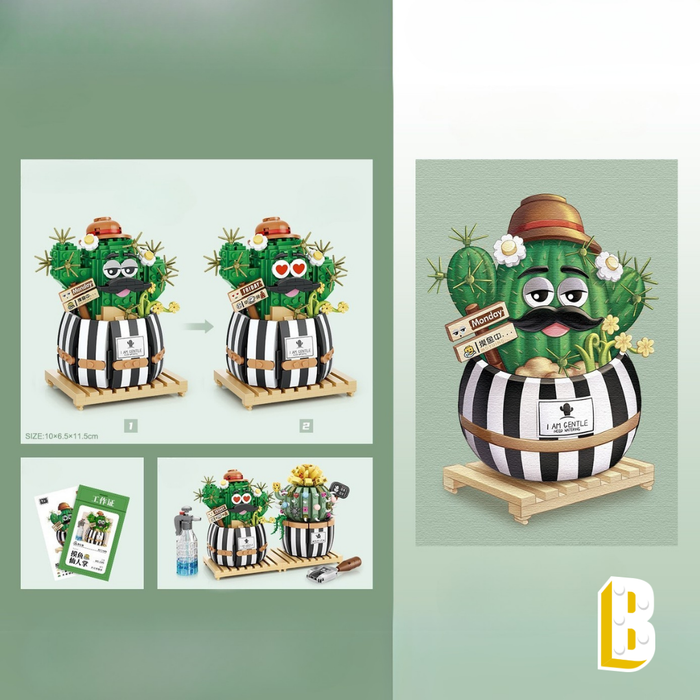 Le cactus moustachu