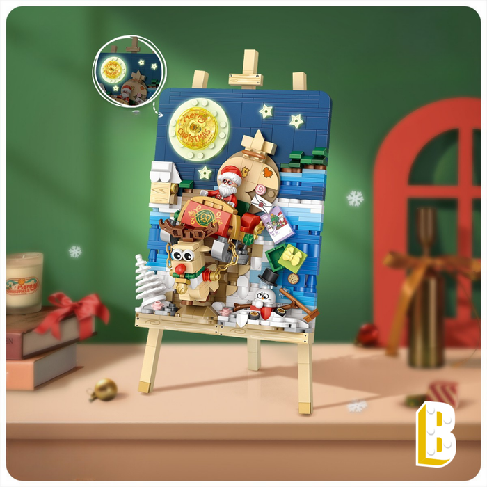 Le tableau - Rudolphe le renne de Noël
