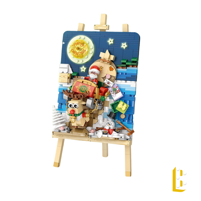 Le tableau - Rudolphe le renne de Noël