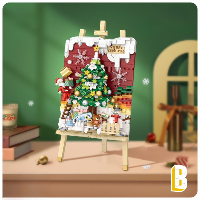 Le tableau - Le sapin de Noël
