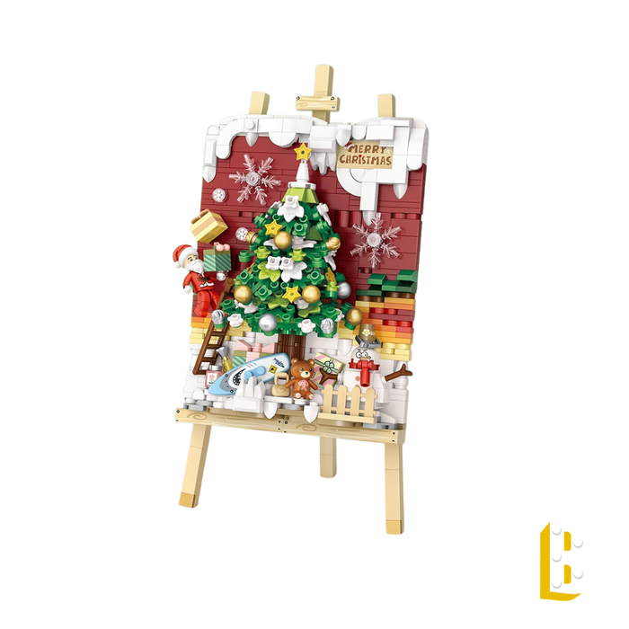 Le tableau - Le sapin de Noël