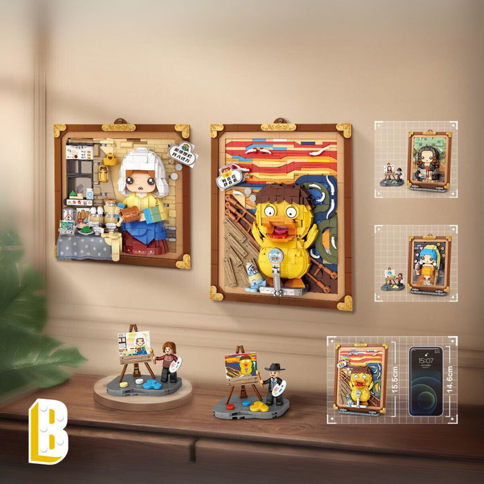 Les tableaux décalés - Le canard surpris