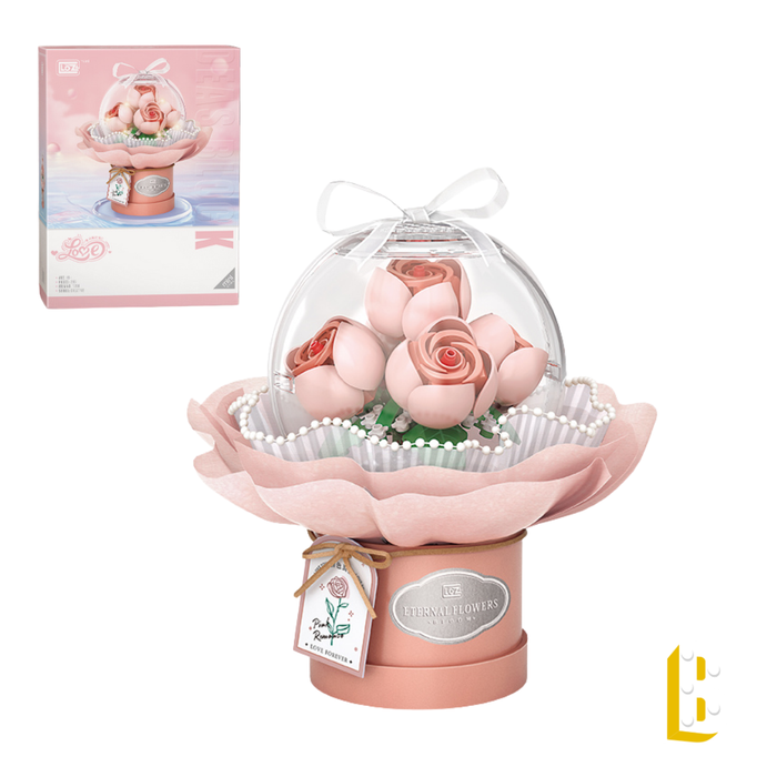 Le bouquet de roses (avec kit lumineux)