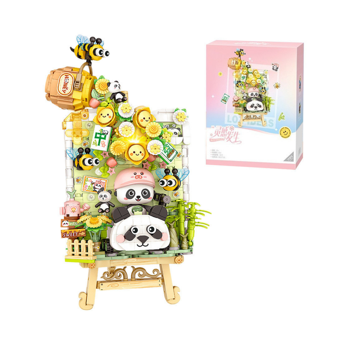 Le tableau - Le panda