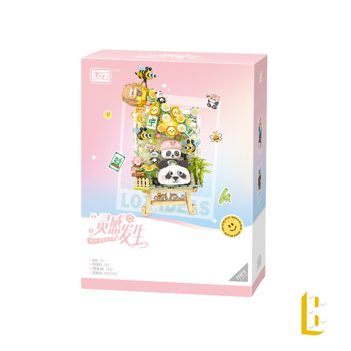 Le tableau - Le panda