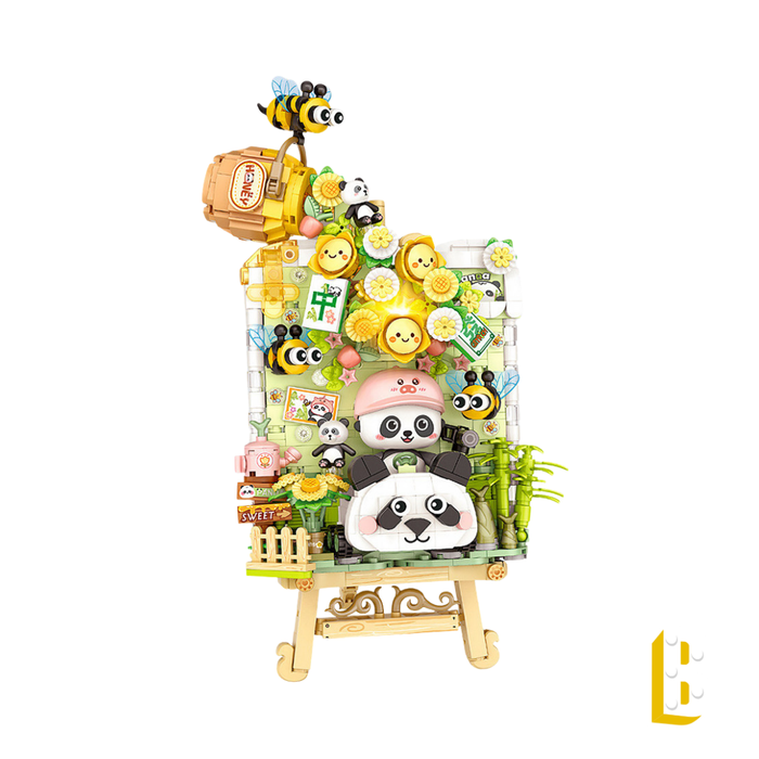Le tableau - Le panda